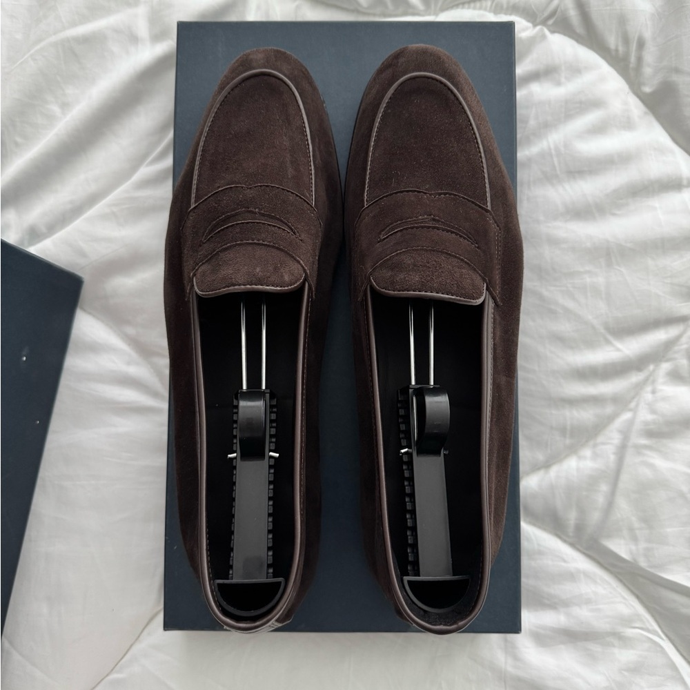 Suitsupply Brown Suede Loafers size 11 men’s EU 44